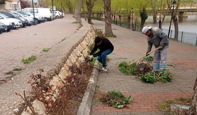 Avanos’da Peyzaj Çalışmaları Devam Ediyor