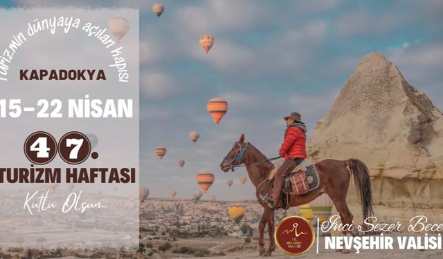 Vali Becel’in Turizm Haftası Mesajı