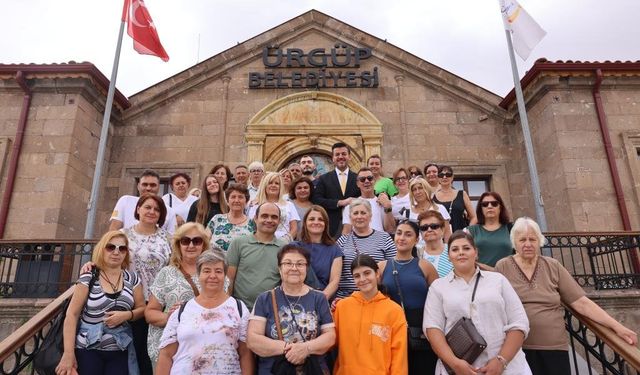 Ürgüp’ün Kardeş Şehri Larissadan Başkan Aktürk’e Ziyaret