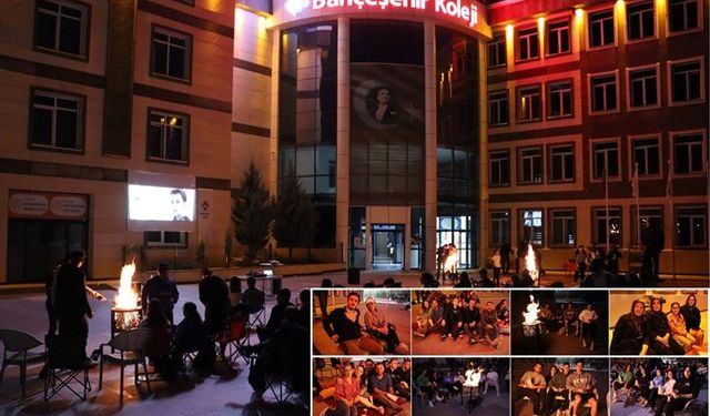 Bahçeşehir Koleji  Lise Öğrencileri Sinema Gecesinde Buluştu