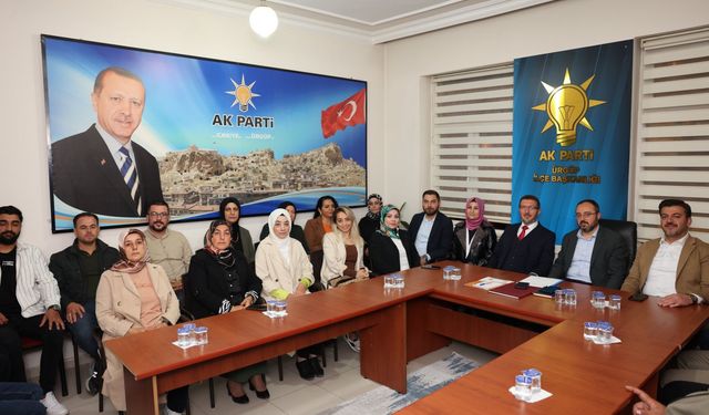 Ürgüp'te AK Parti İlçe Teşkilatı Yönetim ve Yürütme Kurulu Toplantısı Gerçekleştirildi 