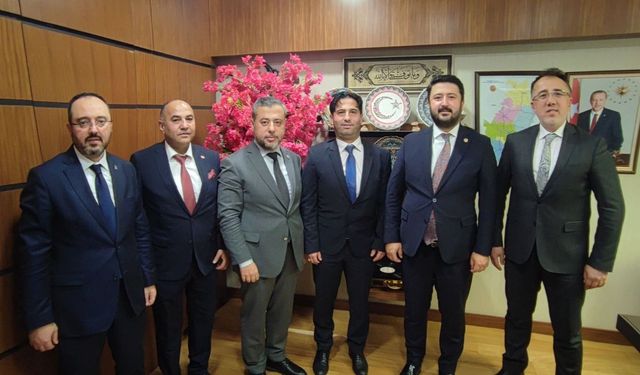 Nevşehir Belediyespor Yönetimi,Milletvekilleri Özgün ve Çalışkan’ı Ziyaret Etti 