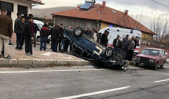 Kaymaklı Derinkuyu Arasında Trafik Kazası 