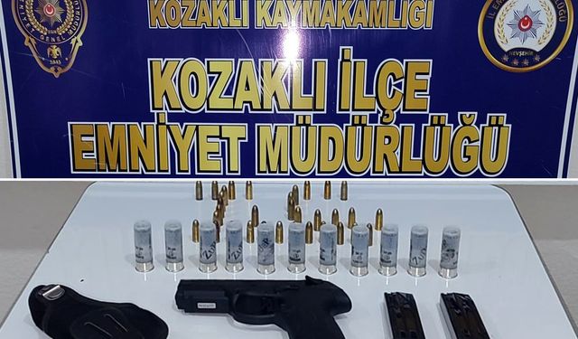Kozaklı’ da Silah ve Çok Sayıda Fişek Ele Geçirildi