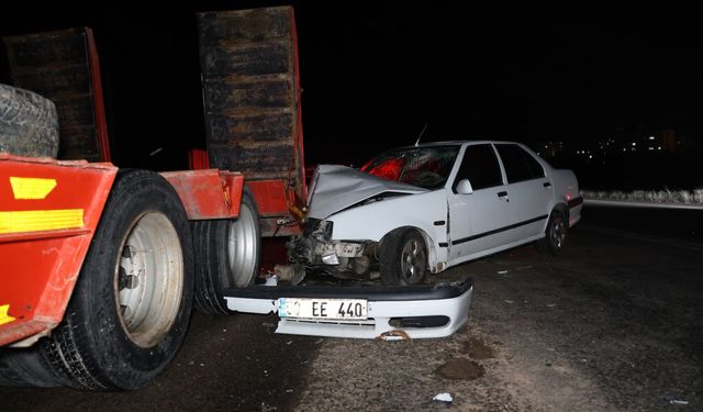 Nevşehir'de Kazaya Neden Olan Sürücü Aracını İnşaat Alanına Bırakıp Kaçtı