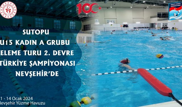 Sutopu U15 Kadın A Grubu Eleme Turu 2. Devre Türkiye Şampiyonası Nevşehir'de