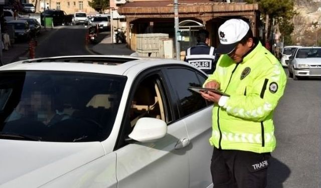 Nevşehir'de 680 Araç Sürücüsüne Cezai İşlem Uygulandı 