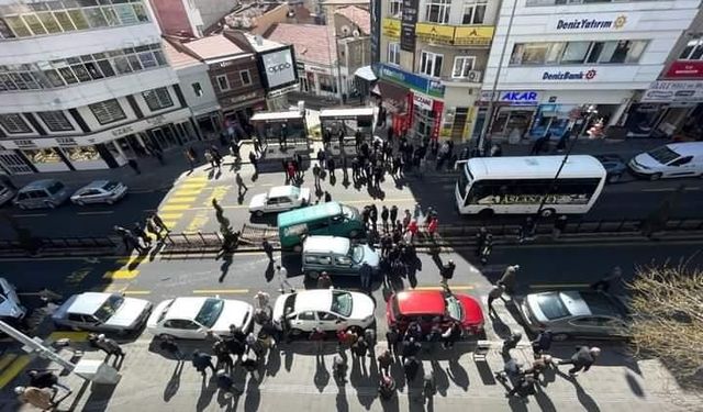Nevşehir'de Kaza Çarşı Karıştı 