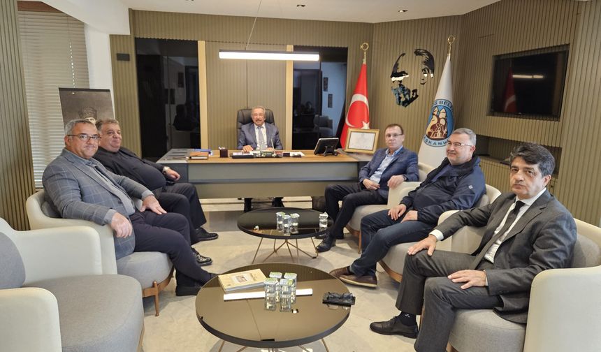 Yüksel Babaoğlu ve Ekibinden Avanos, Göreme ve Uçhisar Belediye Başkanlarına Hayırlı Olsun Ziyareti