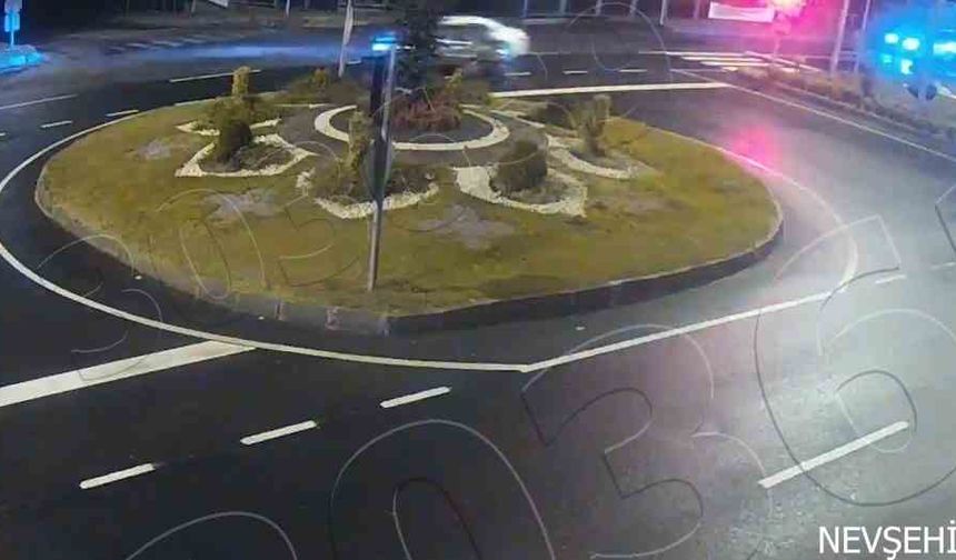 Nevşehir'de Kazalar Güvenlik Kameralarına Yansıdı