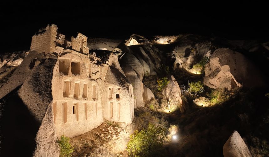 Güvercinlik Vadisi Artık Geceleri de Gezilebilecek İlk Kez Bir Vadi Gece Aydınlatılıyor