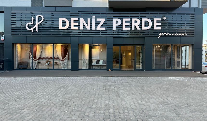 Nevşehir'de Deniz Perde Premium Yeni Yerinde Hizmetinizde...