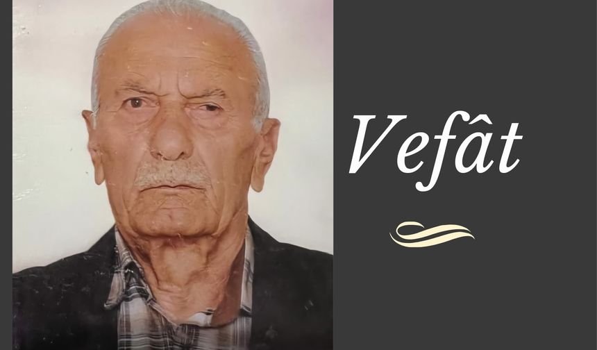 Maliye'den Emekli Ali Akkuş Vefât Etti