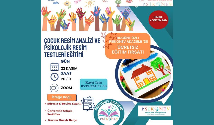 Psikonev Akademi’nin Kuruluşuna Özel Ücretsiz Eğitim Fırsatı