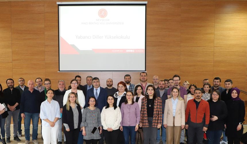 NEVÜ Yabancı Diller Yüksekokulu’nda Eğitim ve Gelişim Stratejileri Görüşüldü