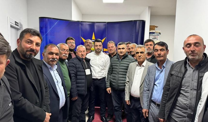 AK Parti Gülşehir İlçe Başkanı Turan Balak, Köy Muhtarlarıyla Buluştu