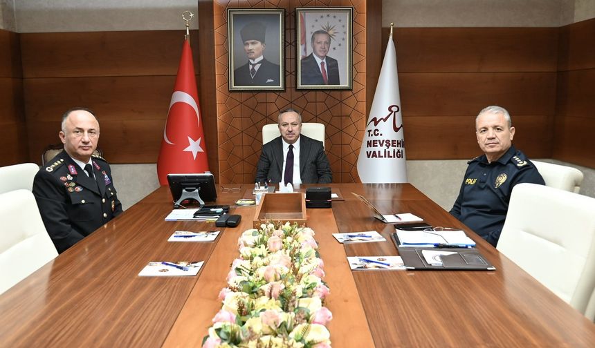 Vali Ali Fidan, Ramazan Bayramı Tedbirleri Toplantısına Katıldı
