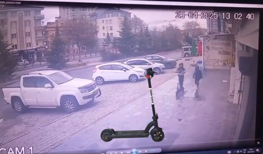 Nevşehir'de Scooter Hırsızlığı! Sahibine Teslim Edildi