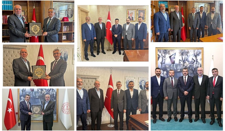 Enderûn Eğitim Vakfı’ndan Millî Eğitim Bakanlığı’na Ziyaret
