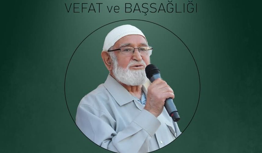 Emekli Öğretmen Mustafa Türker Vefât Etti