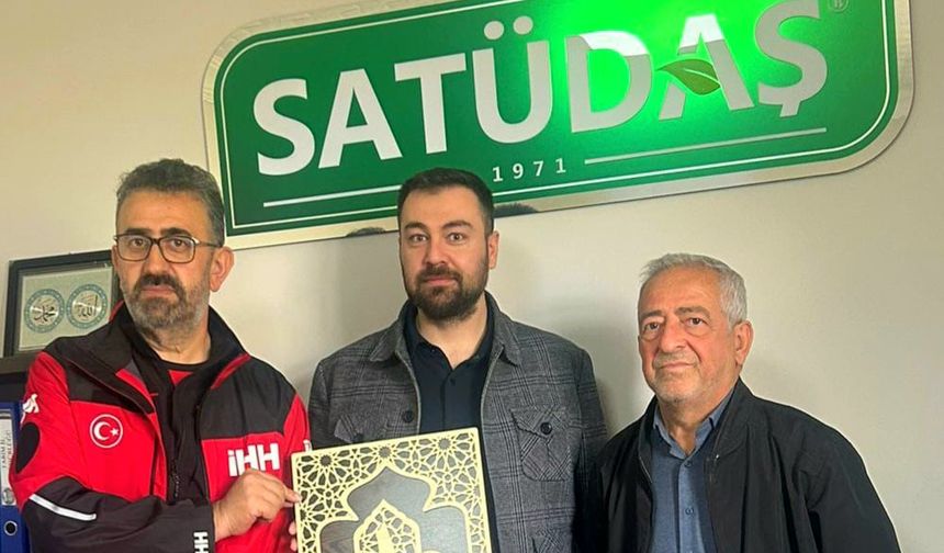 Nevşehir İHH Heyetinden Satüdaş'a Ziyaret