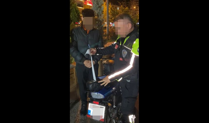 Tehlikeli Motosiklet Kullanan Şahsa Cezai İşlem Uygulandı