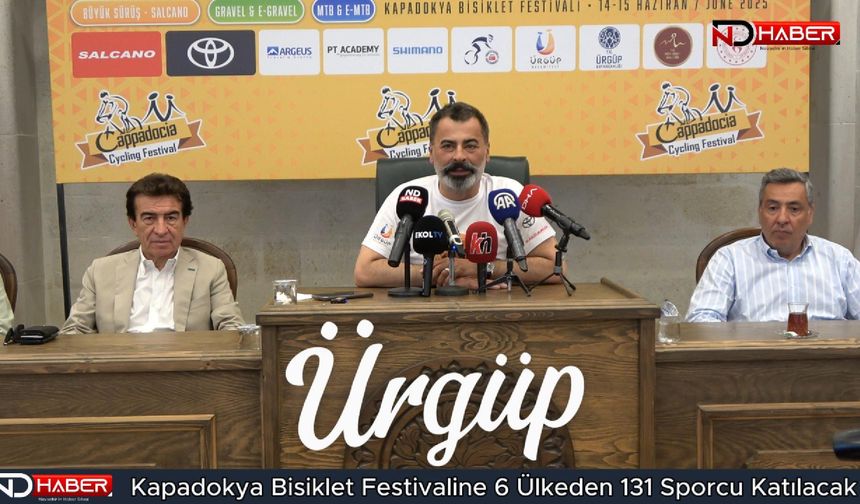 Kapadokya Bisiklet Festivali’ne 6 Ülkeden 131 Sporcu Katılacak