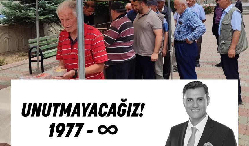 Ürgüp Belediyesi Merhum Başkan Ferdi Zeyrek’in Hatırasına Helva İkramında Bulundu