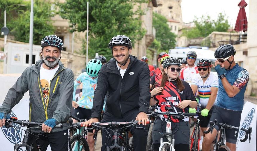 Pedallar Kapadokya’da Döndü, Heyecan Zirveye Çıktı!