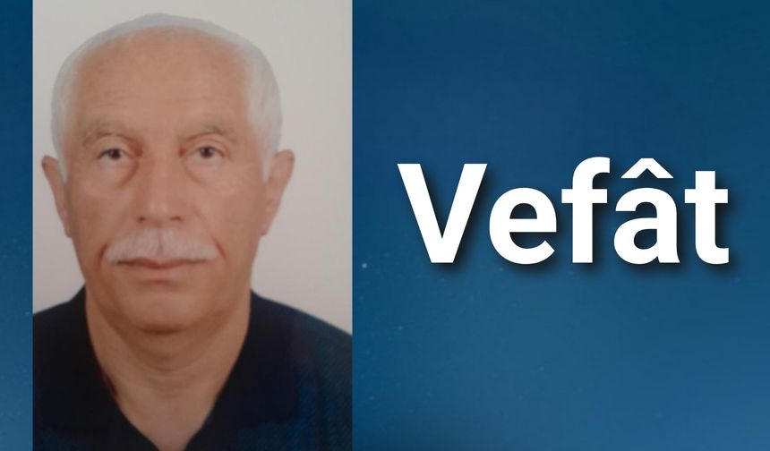 Sanayi Esnaflarından Mustafa Özkürkçü Vefât Etti