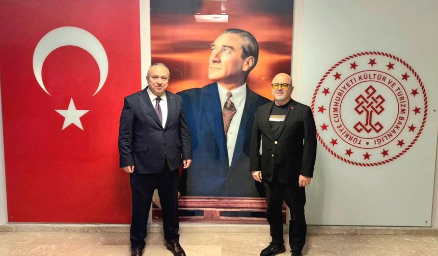 Vali Fidan’dan Sinema Genel Müdürü Birol Güven’e Ziyaret
