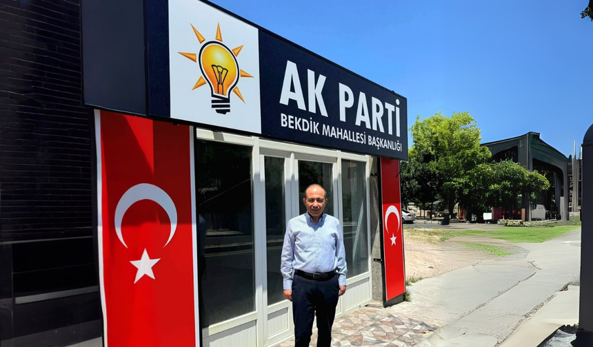 Bekdik’e AK Parti Mahalle Başkanlığı Ofisi Açılıyor