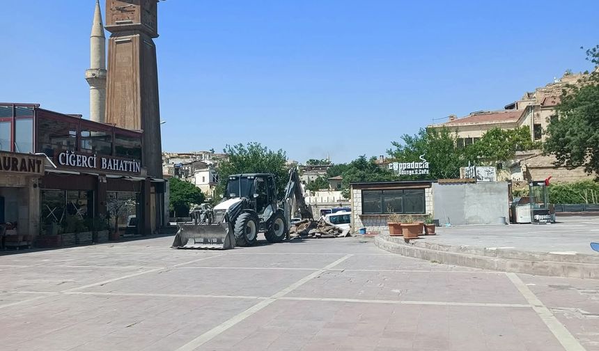 Ürgüp Meydanı Yenileniyor: Proje Start Aldı