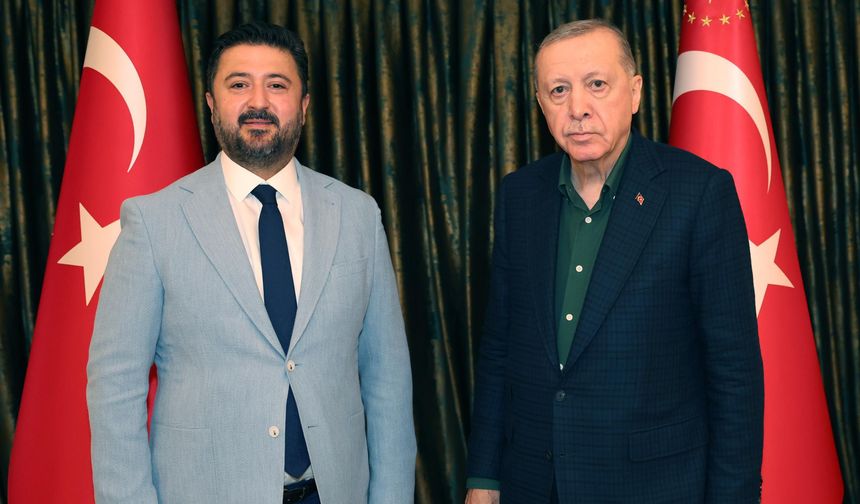 Milletvekili Emre Çalışkan Cumhurbaşkanı Erdoğan ile Nevşehir'i görüştü