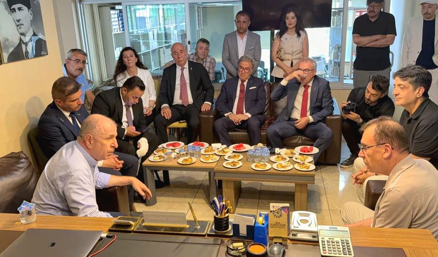 Ümit Özdağ’dan İş İnsanı Yüksel Babaoğlu’na Ziyaret