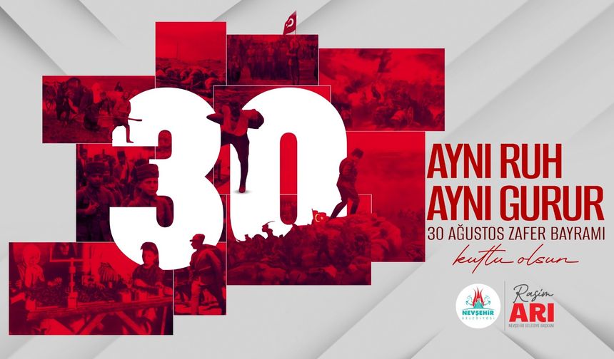 Başkan Rasim Arı’dan 30 Ağustos Zafer Bayramı Mesajı