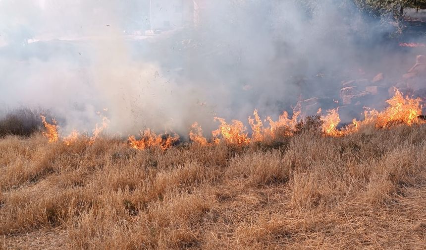 Hacıbektaş Kayı Köyü’nde Çıkan Yangın Kontrol Altına Alındı