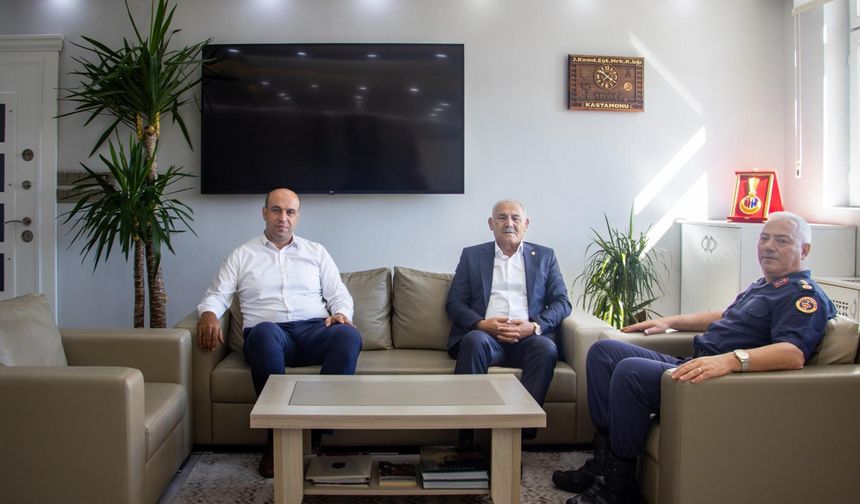 Pınarbaşı, İl Jandarma Komutanına Hayırlı Olsun Ziyaretinde Bulundu