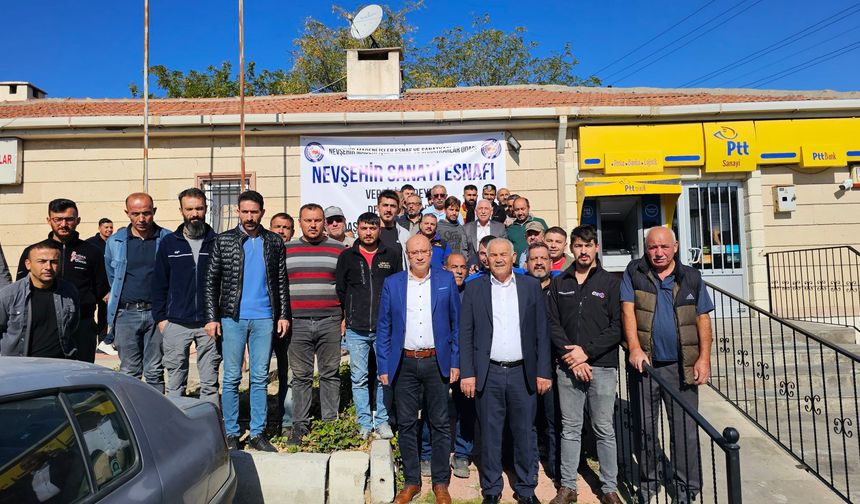 Nevşehir’de Sanayi Esnafı Toplandı! Pınarbaşı İthamlara Cevap Verdi