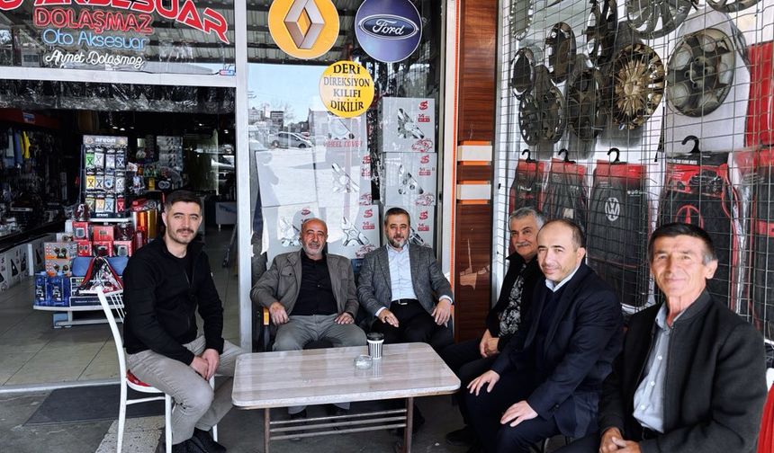 Milletvekili Süleyman Özgün’den Sanayi Esnafına Ziyaret