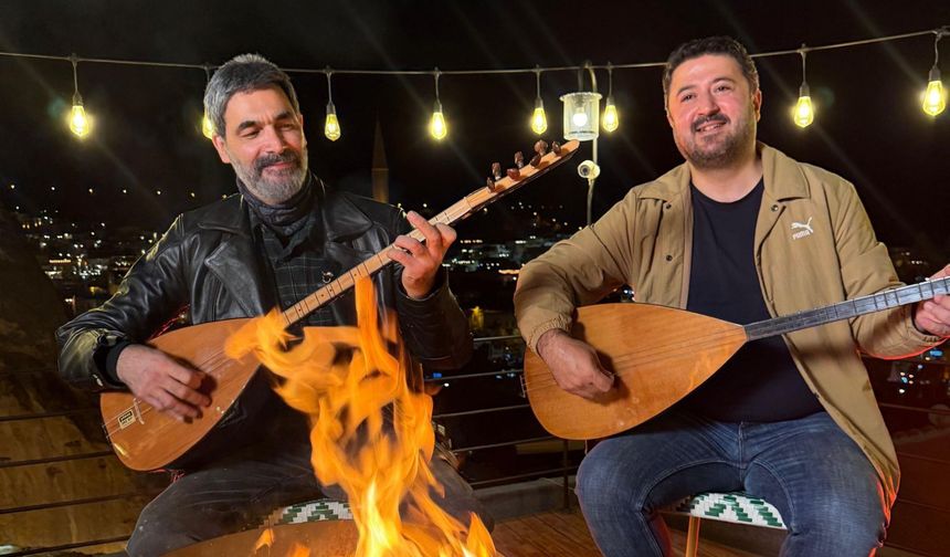 Milletvekili Emre Çalışkan, Uğur Işılak ile Kapadokya’da ‘Rüzgarın Hikayesi’ Çekimlerinde Buluştu