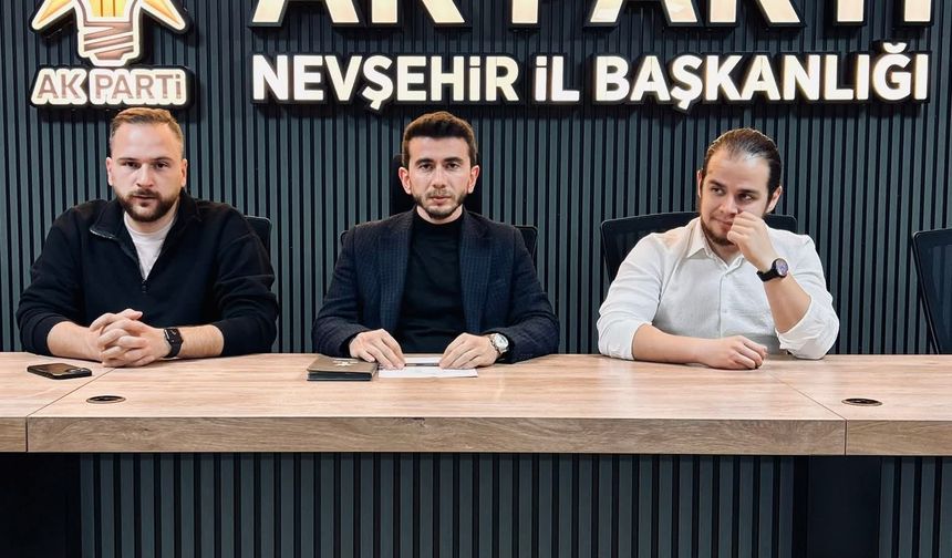 Başkan Yurtbilir: AK Parti Nevşehir Gençlik Kolları Olarak Motivasyonumuz Zirvede