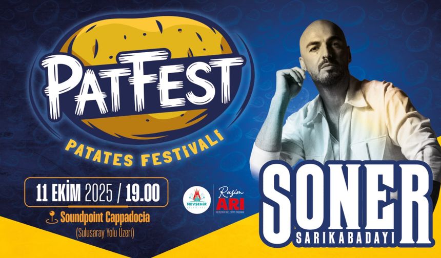 Patatesin Kalbi Nevşehir’de Patates Festivali