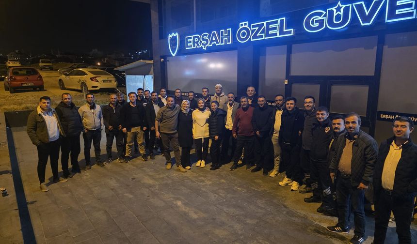 Erşah, Özel Güvenlik Yıl Sonu Kayıtlarına Büyük İlgi