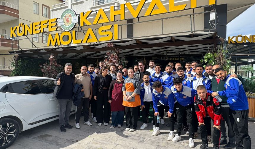 Meterisliler’den Derinkuyuspor’a Moral Kahvaltısı