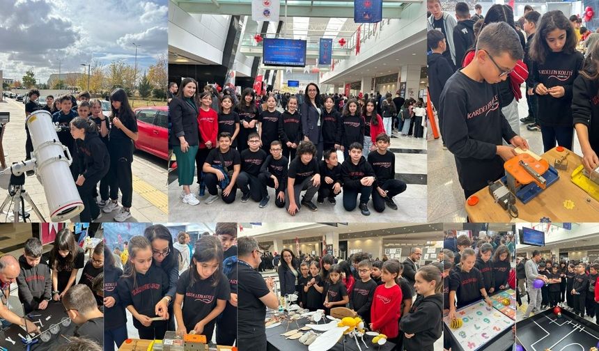 Kardelen Koleji Öğrencileri NevBilTekFest’te Bilimle Buluştu
