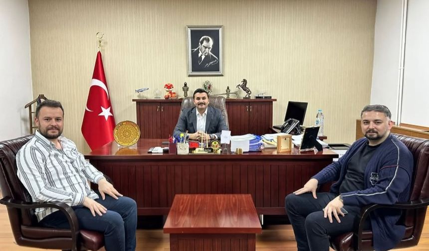 Başboğa ve Patat’tan Vali Yardımcısı Öztürk’e Nezaket Ziyareti