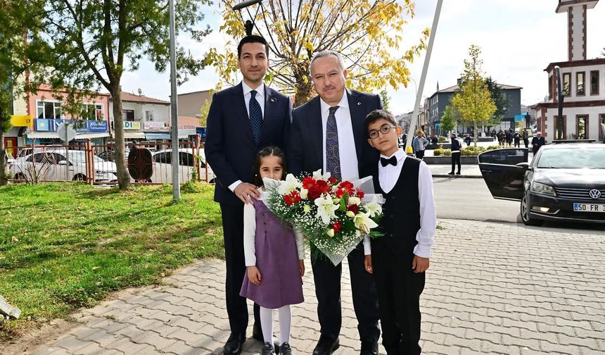 Vali Ali Fidan’dan Kozaklı Kaymakamı Uğur Savaş’a Ziyaret