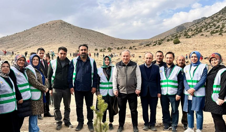 AK Parti Nevşehir Merkez İlçe Başkanı Serhat Sonugelen Milli Ağaçlandırma Günü Programına Katıldı