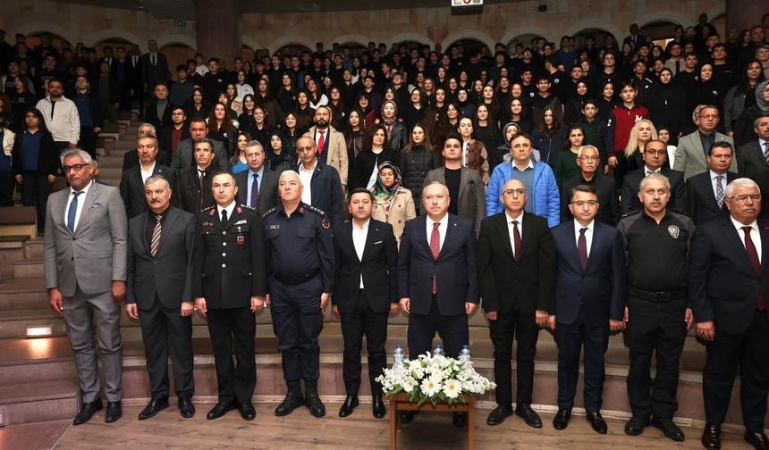 Nevşehir’de 24 Kasım Öğretmenler Günü Kutlama Programı Gerçekleştirildi